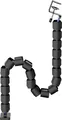 SpeaKa Professional Kabel-Buendelschlauch ABS Stahl Thermoplast Schwarz flexibel L x B H 1346 100 (SP-13403052)