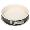 Zenker Springform Creme Noir, Anthrazit, Creme, Metall, rund, 7 cm, antihaftbeschichtet, Backen, Backformen, Springformen