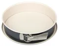 Zenker Springform Ø 28 cm CREME NOIR, runde Backform Flachboden & Auslaufschutz