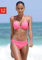 Push-Up-Bikini-Top "Happy", in mehreren Trendfarben, Gr. 32 - Cup A, rosa Cup A