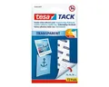 tesa Klebepad TACK (72-St) wiederablösbar / wiederverwendbar, transparent und flach