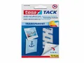 Tesa Tack 59408 Doppelseitige Klebepads 72 Stück Klebepunkte spurlos ablösbar