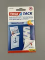 tesa TACK transparent doppelseitige Klebepads spurlos ablösbar 72 pads für Fotos