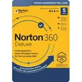 Norton 360 Deluxe, 50 GB Cloud-Backup, 5 Geräte 1 Jahr
