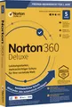 Norton Life Lock Norton 360 Deluxe 50GB GE 1 USER 5 DEVICE 12MO Jahreslizenz, 5 Lizenzen Windows, Mac, Android Antivirus