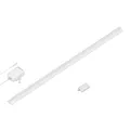 ledscom.de Smarte LED Unterbau-Leuchte SIRIS weiß matt mit Netzteil und WLAN-Controller, flach, Smart-Home, Alexa-fähig, je 90cm, 963lm, warmweiß