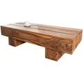 riess-ambiente Couchtisch, Braun, Braun, Holz, Holz, Rechteckig,Rechteckig, 100x30x45 cm, Wohnzimmer, Wohnzimmertische, Couchtische