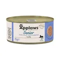 Applaws Komplette Katze Katze Essen, Senior, Thunfisch mit Sardinen in Soft Jelly, 70g (Packung mit 24)
