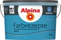 Raumfarbe in frischem Grün-Blau ALPINA Farbrezepte Weiter Horizont 2,5L