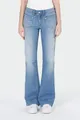 M.O.D Miracle of Denim Marry Flared Jeans Damen Focus Blue