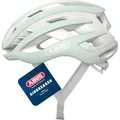 ABUS Rennradhelm AirBreaker - High-End Fahrradhelm für den professionellen Radsport - für Jugendliche und Erwachsene - Helm für Damen und Herren - Pure Mint, Größe M