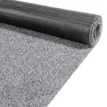 ANRO Teppich Läufer Schmutzfangmatte Sauberlaufmatte Fußmatte Indoor Outdoor Flur Eingang Oskar 200 x 80 cm Grau