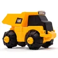 CatToysOfficial Unstoppable Movers Kipplaster Spielzeug | Kipplaster mit Großen Rädern und Funktionstüchtigen Lichtern | Baustellenfahrzeug für Kinder ab 3 Jahre