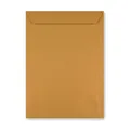 500 Stück  Versandumschläge Versandtasche DIN C4 229 x 324mm braun selbstklebend