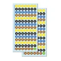 heaven+paper Aufkleber Mülltonne für 2026 Kalender | 210 selbstklebende Sticker für Jahresplaner und Wandkalender zur Müllabfuhr Leerung - Biomüll Restmüll Papiertonne gelber Sack (Mix)