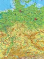 Ravensburger 14206 - Deutschlandkarte geographisch und Politisch, 500 Teile Puzzle