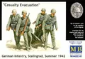 Masterbox German Infantry Stalingrad 1942 Casualty Evacuation 1:35 Verwundeter