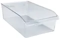 WENKO Organizer L, für Vorräte, passend für Küchenschrank und -regal, PET, transparent