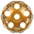 Eibenstock Diamant-Schleifteller Ø 125 mm -Standard- für Beton (gold)