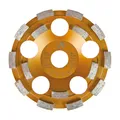 Eibenstock Diamant-Schleifteller Ø 125 mm -Standard- für Beton (gold)
