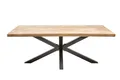 Esstisch 180x90 cm Mangoholz Metall Industrial Design rechteckig Esszimmertisch