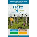 Various Publishers Der Harz in 4 Tln., Wander- u.Fahrradkt (Deutsch, 2020) (40475261)