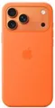 Apple Silikon Case mit MagSafe für iPhone 17 Pro Max orange