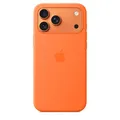 Apple iPhone 17 Pro Max Silikon Case mit MagSafe - Orange ​​​​​​​