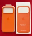 Original Apple Silikon Case MagSafe iPhone 17 Pro Max Orange MGFL4ZM/A A3562 Neu
