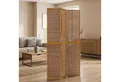 Homestyle4u Paravent Raumteiler Sondergröße 2 m Höhe Spanische Wand Sichtschutz Holz Indoor (3-teilig), Trennwand, faltbar