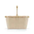 reisenthel carrybag Einkaufskorb frame cord sand BK6053 wasserabweisend 22 L.