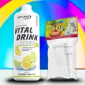 Best Body Low Carb Mineraldrink Vital Drink Getränke Sirup mit Dosierpumpe 1Ltr