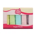 Fondant Multipack 5x100g Pastell von FunCakes, flexibel, Halal, glutenfrei