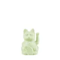 DONKEY Lucky Cat Mini | Light Green - Japanische Glücksbringer Winkekatze in Hellgrün, 9,8 cm hoch