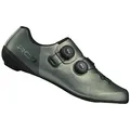 SHIMANO Rennradschuh SH-RC703 | breite Ausführung | dunkelgrün 45