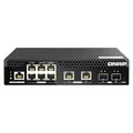 QNAP QSW-M2106PR-2S2T Rackmount 10GbE und 2,5GbE Web Managed Switch