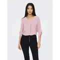 JDY Shirtbluse JDYDIVYA LIFE 3/4 TOP WVN NOOS rosa XL (42)