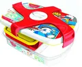 Maped PICNIK Brotdose CONCEPT LUNCH BOX "Comics" 1,78l groß 2 Fächer Drehverschl