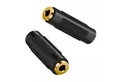 Bolwins I54 3,5 mm Stereo Klinke Kupplung Adapter Buchse-auf-Buchse Verbinder Audio-Adapter 3,5 mm Klinke Buchse, Stereo zu 3,5 mm Klinke Buchse, Stereo, 0 cm, Stereo-Audioübertragung, kompakt, Plug & Play