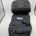 COMFIER Massagesitzauflage mit Wärme - 10 Vibrationsmotoren, Rückenmassagegerät