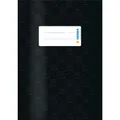 HERMA 7429 Heftschoner A5 gedeckt schwarz Heftumschlag Hefthülle für Schulheft