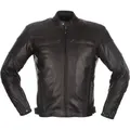 Modeka Ruven Motorrad Lederjacke, schwarz, Größe XL für Männer
