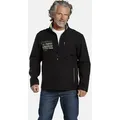 Jan Vanderstorm Funktionsjacke TEEMU knitterarmes Material schwarz XXL (62)