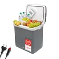 Elektrische Kühlbox 32L  Kühl & Wärmefunktion  12V/230V für Auto & Steckdose...