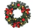 bonsport LED Dekoobjekt Beleuchteter Weihnachts-Türkranz