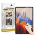 1x Paperfeel für Samsung Galaxy Tab S7 FE Displayschutz Schreiben Malen Skizzieren matt Anti-Reflex entspiegelt Screen-Protector