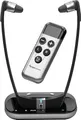 Amplicomms TV3500 In Ear Kopfhörer Kabellos Schwarz, Silber TV