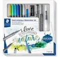 STAEDTLER Buntstift Watercolor & Hand Lettering Set