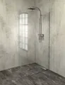 Polysan s.r.o. Duschwand-Stabilisationsstange ARCHITEX Wandmontage-Kit für Glas, Boden und Wand, max Breite 1200mm, Polysan-AXL2112B