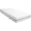 7 Zonen Viskoelastik-Matratze Sleezzz Smart 90 x 200 cm, Höhe 18 cm, Härtegrad H2+H3 mit Air Memoryschaum